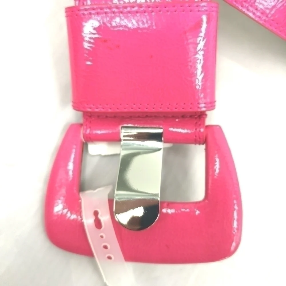New York & Company Women's 8/M Hot Pink Belt
